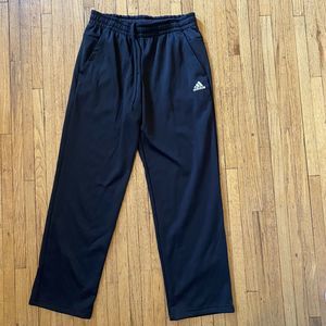 ADIDAS CLIMAWARM Mens Black Track Pants
